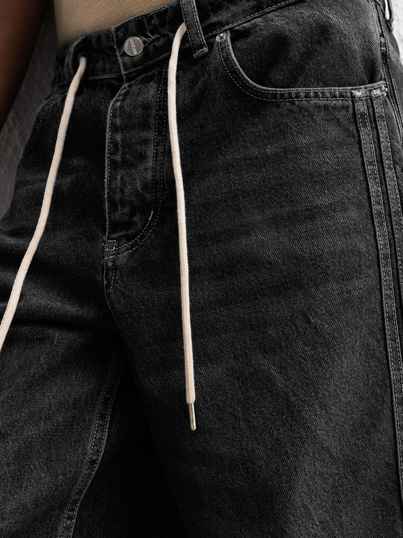 جيستو بنطلون جينز جيستو بقصة عادية وخطوط